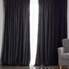 2X Blockout Curtains Curtain Blackout Bedroom 240cm x 230cm Dark Grey Deals499