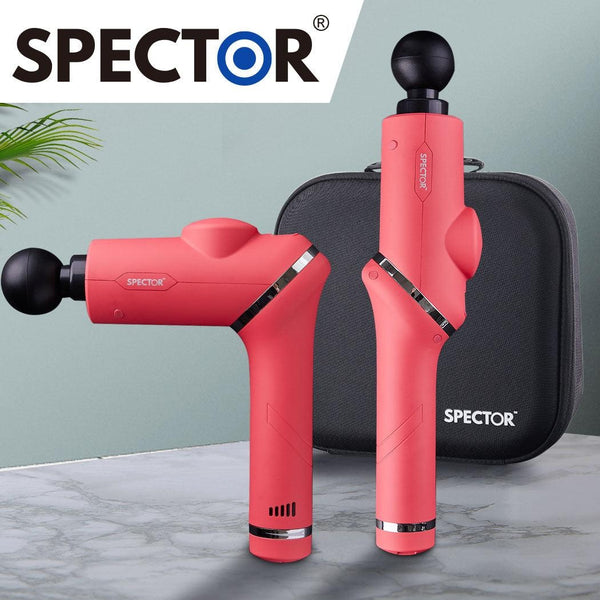 Spector Massage Gun 90° Rotatable Deep Tissue Percussion Muscle Vibrating Pink Deals499