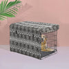 PaWz Pet Dog Cage Crate Metal Carrier Portable Kennel With Cover 48" Deals499