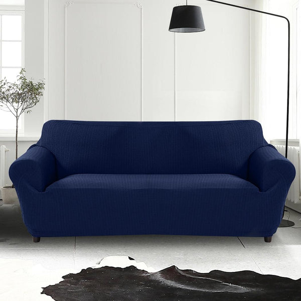 Sofa Cover Slipcover Protector Couch Covers 4-Seater Navy Deals499