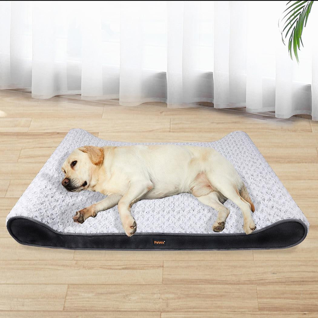 PaWz Orthopedic Dog Bed With Memory Foram Warm Mattress Plush Medium Deals499