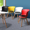 4Pcs Office Meeting Chair Set PU Leather Seats Dining Chairs Home Cafe Retro Type 2 Deals499