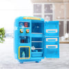 Kids Play Set 2 IN 1 Refrigerator Vending Machine Kitchen Pretend Play Toys Blue Deals499