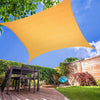 Sun Shade Sail Cloth Canopy ShadeCloth Outdoor Awning Cover Square Beige 5Mx5M Deals499