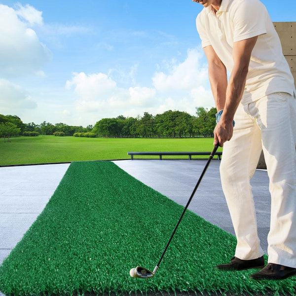 10M Golf Training Mat Practice Outdoor Indoor Putting Swing Detection Batting Deals499