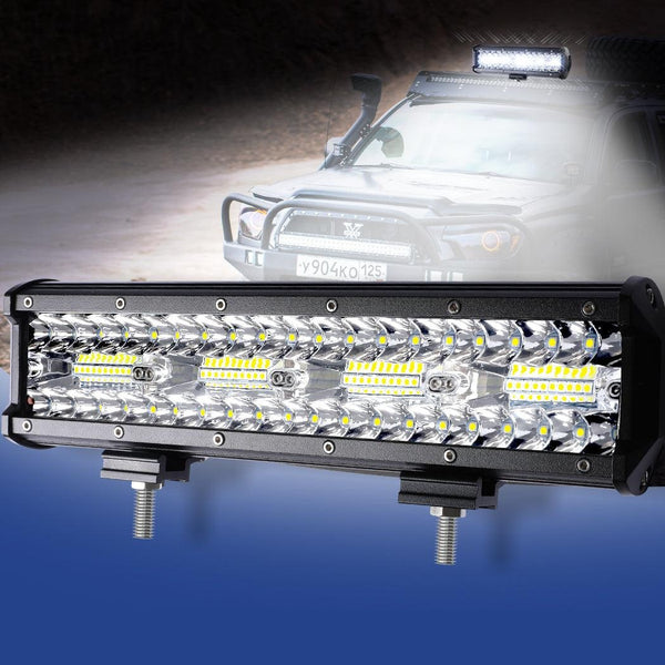 LED Light Bar Work Flood Spot Beam Lamp Offroad Caravan Camping Strip Lights240W Deals499