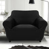 Sofa Cover Slipcover Protector Couch Covers 1-Seater Black Deals499