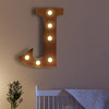 LED Metal Letter Lights Free Standing Hanging Marquee Event Party D?cor Letter J Deals499