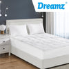 Dreamz Bamboo Pillowtop Mattress Topper Protector Waterproof Cool Cover Queen Deals499