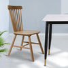 Set of 2 Dining Chairs Side Chair Replica Kitchen Wood Furniture Oak Deals499