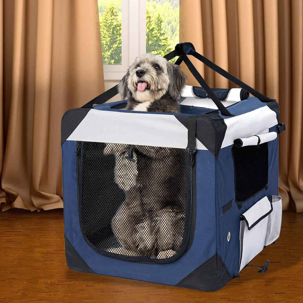 Pet Carrier Bag Dog Puppy Spacious Outdoor Travel Hand Portable Crate L Deals499