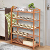 2x Levede 5 Tier Bamboo Shoe Rack Shoes Organizer Storage Shelves Stand Shelf Deals499