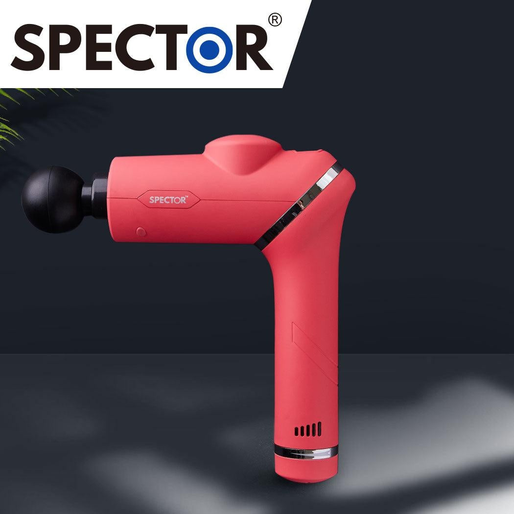 Spector Massage Gun 90° Rotatable Deep Tissue Percussion Muscle Vibrating Pink Deals499