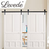 Levede Sliding Barn Door Hardware Track Set 3.66M Antique Classic Roller Kit Deals499