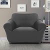 Sofa Cover Slipcover Protector Couch Covers 1-Seater Dark Grey Deals499