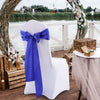 20x Satin Chair Sashes Cloth Cover Wedding Party Event Decoration Table Runner Deals499