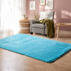 Designer Soft Shag Shaggy Floor Confetti Rug Carpet Home Decor 120x160cm Blue Deals499