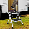 Double Folding Caravan Step Portable RV Accessories Ladder Camper Trailer Parts Deals499