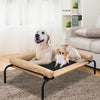 PaWz Pet Bed Heavy Duty Frame Hammock Bolster Trampoline Dog Puppy Mesh S Tan Deals499