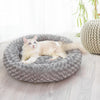 Pet Bed Dog Cat Nest Calming Donut Mat Soft Plush Kennel Cave Deep Sleeping L Deals499