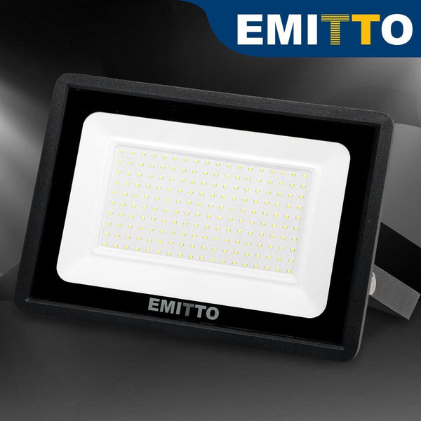 Emitto LED Flood Light 150W Outdoor Floodlights Lamp 220V-240V Cool White Deals499