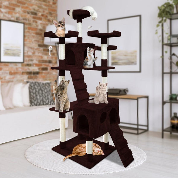 PaWz 1.8M Cat Scratching Post Tree Gym House Condo Furniture Scratcher Tower Deals499