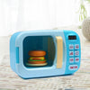 32x Kids Kitchen Play Set Electric Microwave Oven Pretend Play Toys Cooking Blue Deals499