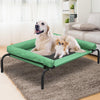 PaWz Pet Bed Heavy Duty Frame Hammock Bolster Trampoline Dog Puppy Mesh XL Green Deals499