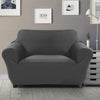 Sofa Cover Slipcover Protector Couch Covers 2-Seater Dark Grey Deals499