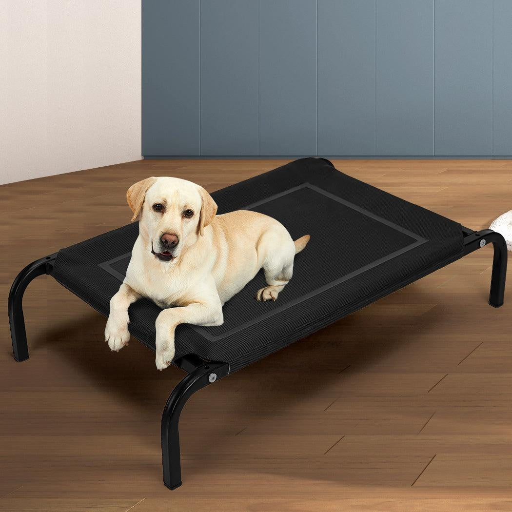 Pet Bed Dog Beds Bedding Sleeping Non-toxic Heavy Trampoline Black M Deals499