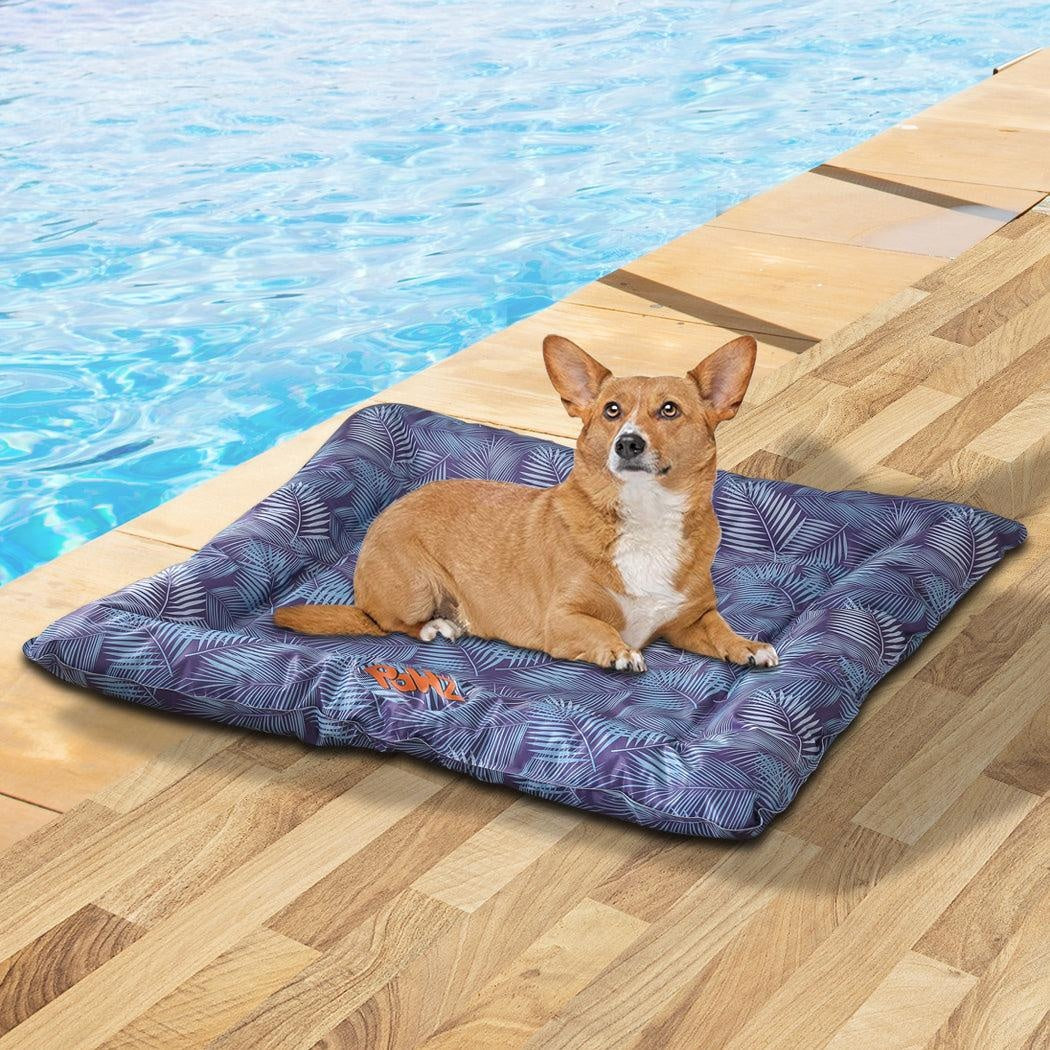 PaWz Pet Cooling Mat Gel Mats Bed Cool Pad Puppy Cat Non-Toxic Beds Summer L Deals499