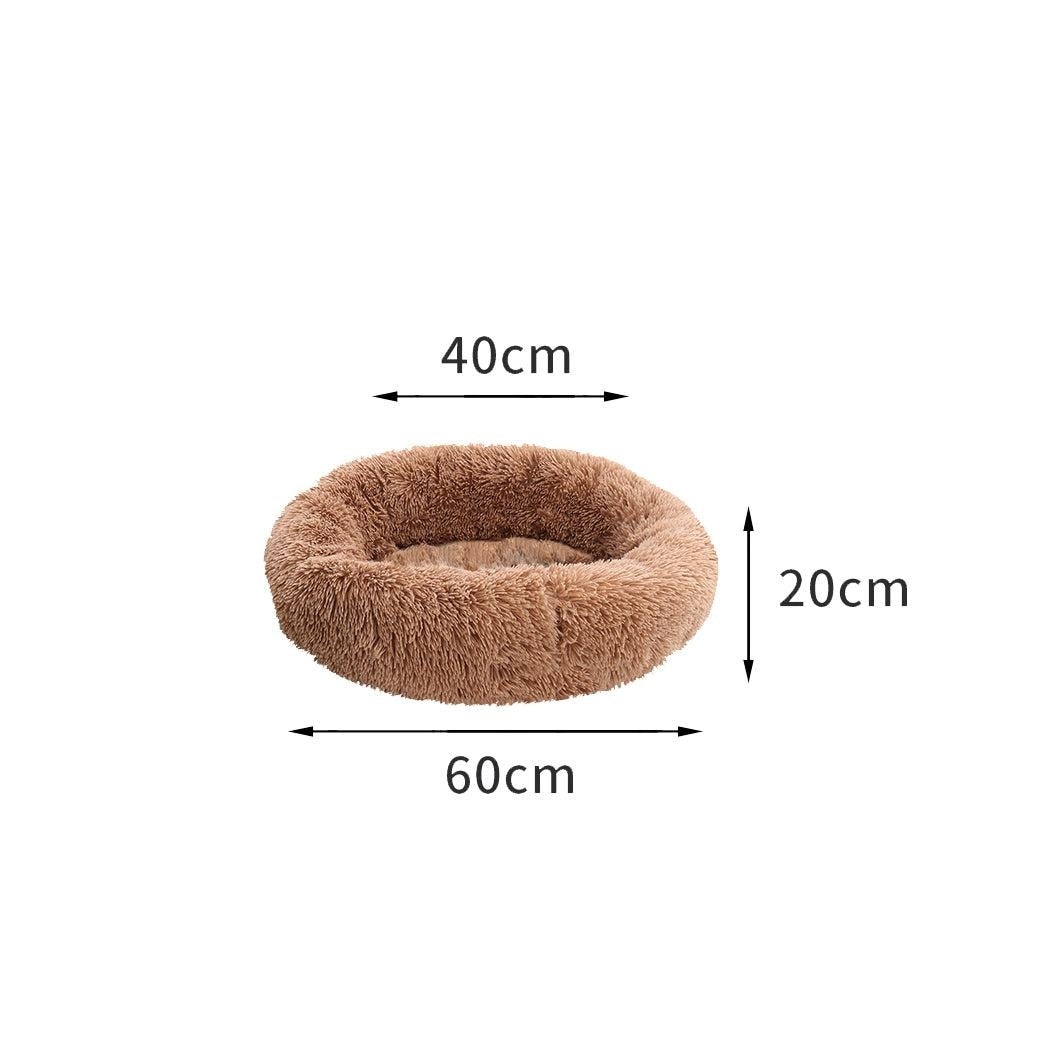 PaWz Pet Bed Mattress Dog Beds Bedding Cat Pad Mat Cushion Winter M Brown Deals499