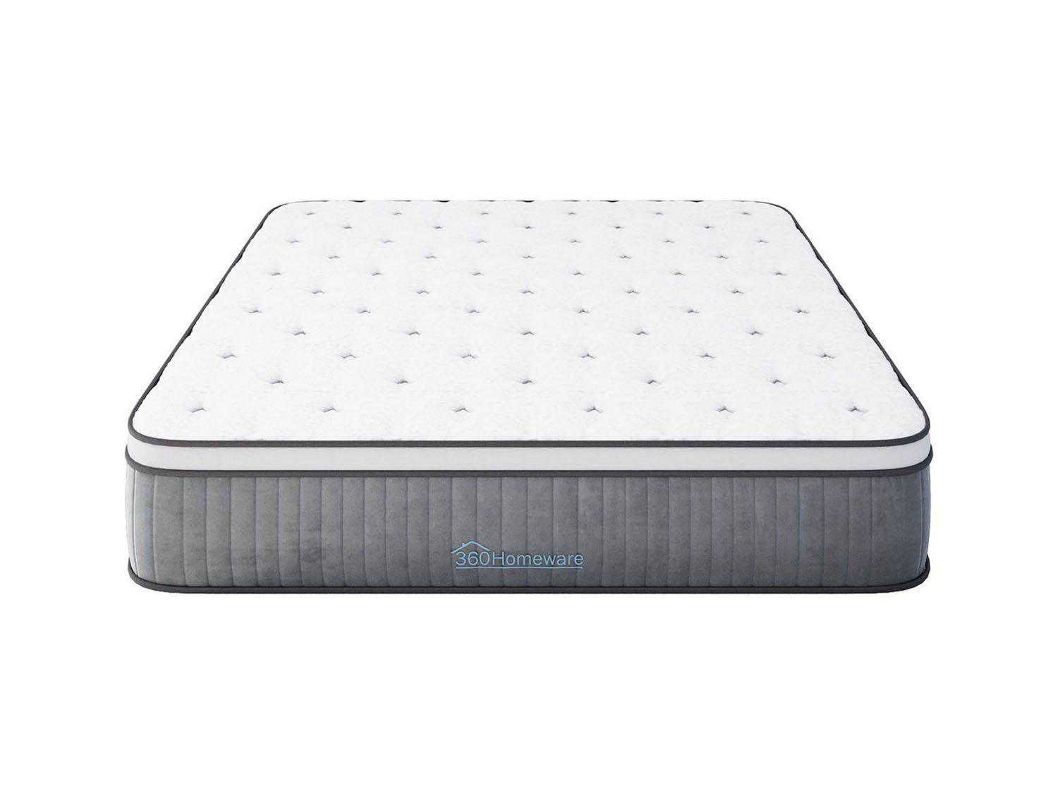 Cooling Gel Seven-Zone Hybrid Tri-Foam Spring Euro Mattress King Single Deals499