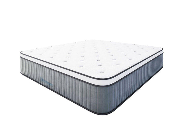 Cooling Gel Seven-Zone Hybrid Tri-Foam Spring Euro Mattress King Single Deals499