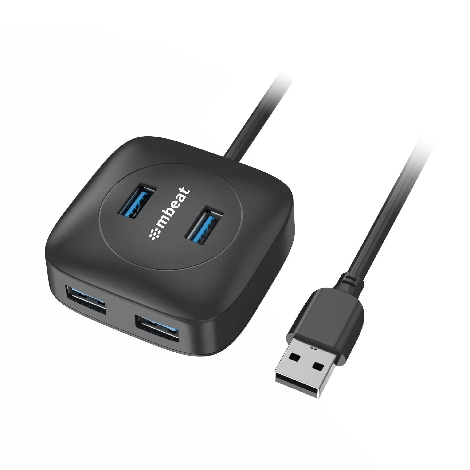 mbeatÂ®  4-Port USB 3.0 Hub - High Speed Data Transfer MBEAT