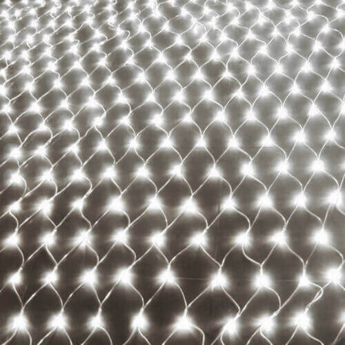 320LED Fairy Lights Net Mesh Curtain Wedding Party XMAS Tree D?cor Multi Colour Deals499