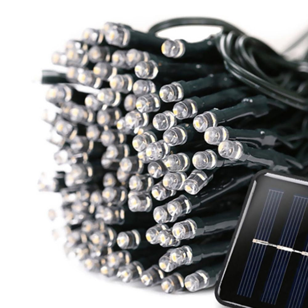 30M 300LED String Solar Powered Fairy Lights Garden Christmas D?cor Cool White Deals499