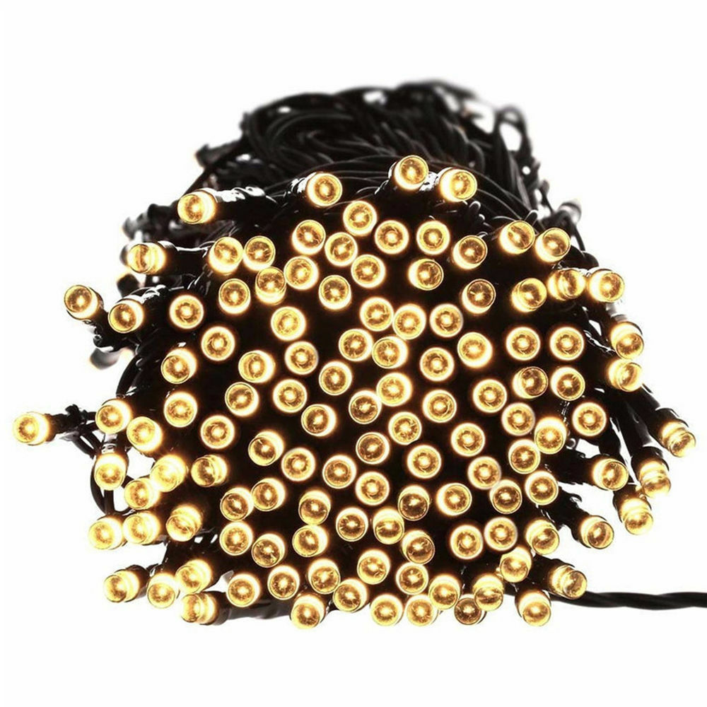 52M 500LED String Solar Powered Fairy Lights Garden Christmas D?cor Warm White Deals499