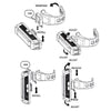 Set USB Rechargeable LED Bike Front Light headlight lamp Bar rear Tail Wide Beam Deals499