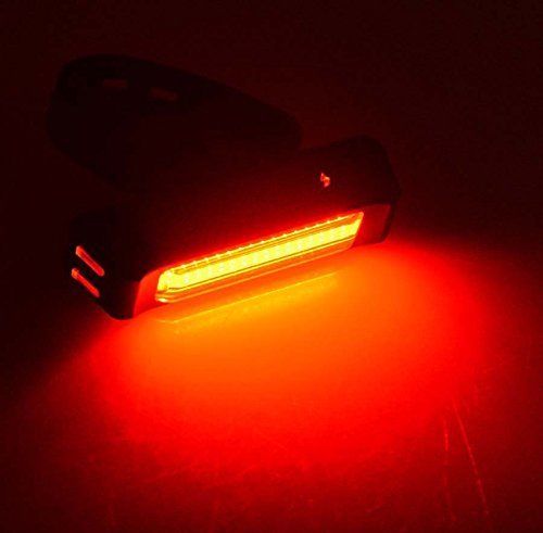 Set USB Rechargeable LED Bike Front Light headlight lamp Bar rear Tail Wide Beam Deals499