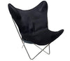 Ava Leather Butterfly Chair CHARCOAL Deals499