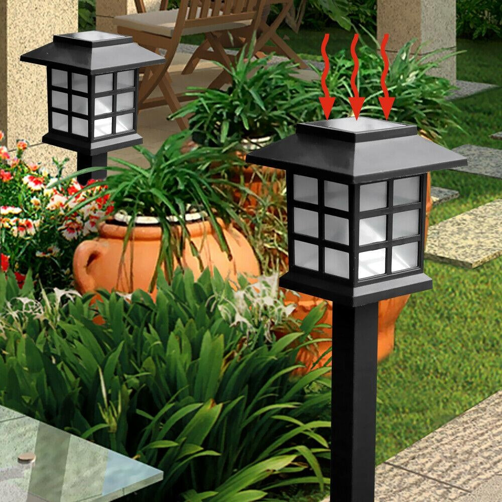 6x LED Solar Power Garden Landscape Path Lawn Lights Yard Lamp Outdoor Lighting Deals499