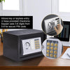 16L Electronic Safe Digital Security Box Home Office Cash Deposit Password Deals499