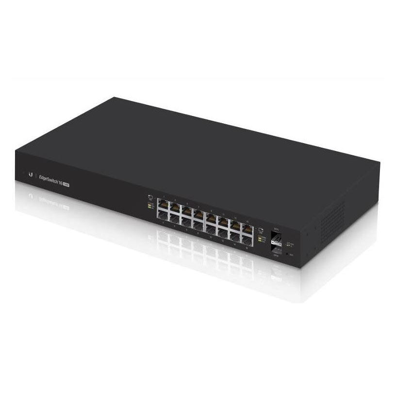 Ubiquiti EdgeSwitch - 16-Port Managed Gigabit PoE Switch with SFP Slots Deals499