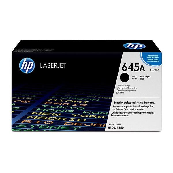 HP #645A Black Toner C9730A HP