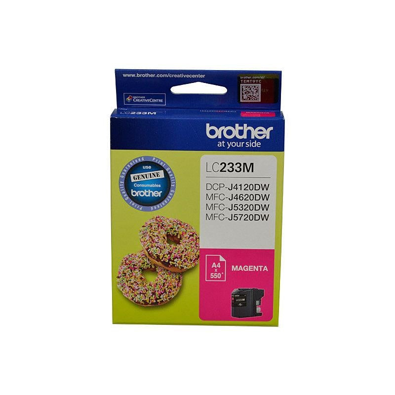 BROTHER LC233 Magenta Ink Cartridge BROTHER