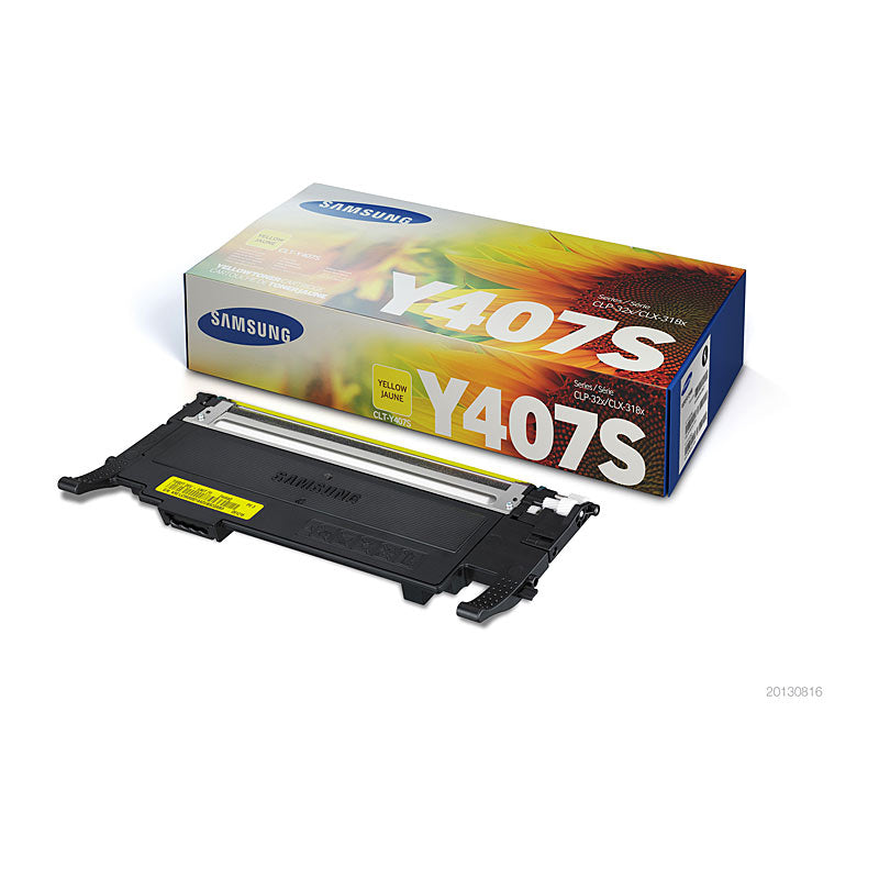 SAMSUNG CLTY407S Yellow Toner SAMSUNG