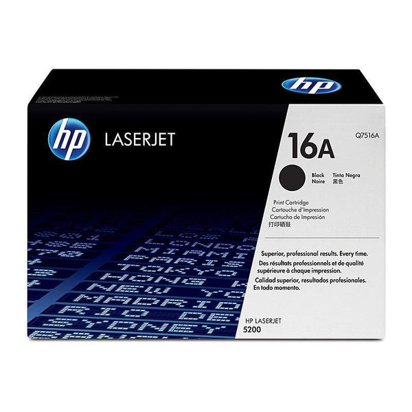 HP #16A Black Toner Q7516A HP