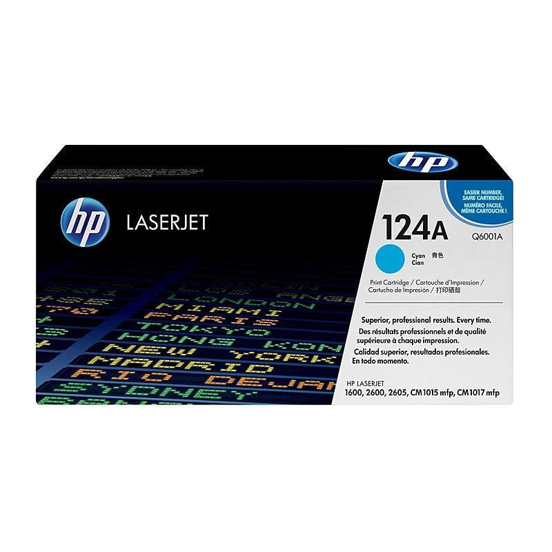 HP #124A Cyan Toner Q6001A HP