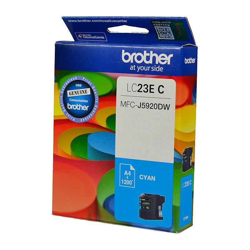 BROTHER LC23E Cyan Ink Cartridge BROTHER